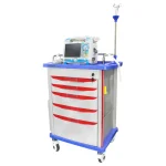 DESFIBRILADOR CARDIOMAX + CARRO DE PARO