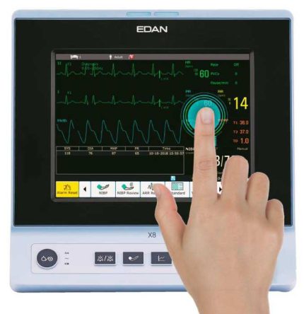 MONITOR multiparametros X8